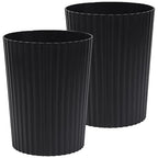 JiatuA Small Trash Can Plastic Wastebasket Round Garbage Container Bin by JiatuA