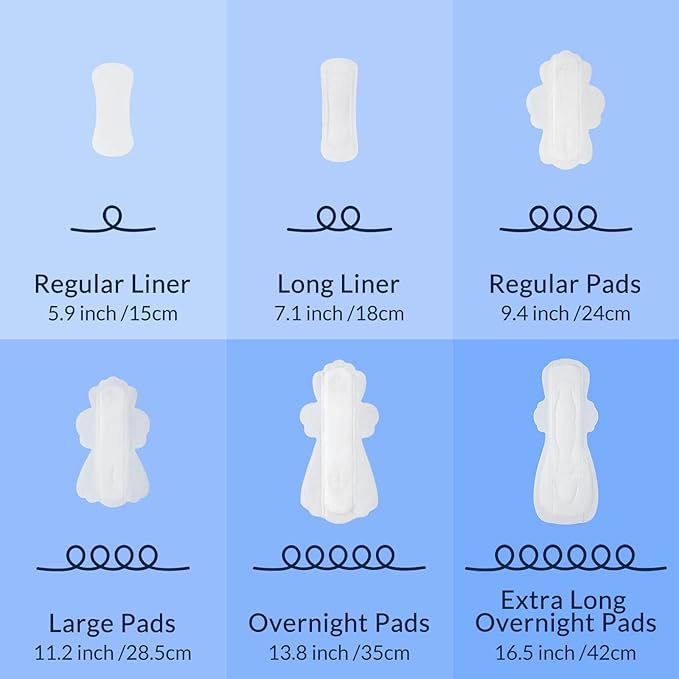 100% Organic Super Long Overnight Pads - Image 7