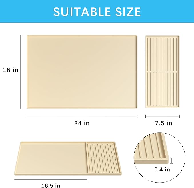 Golener Silicone Coffee Mat Set - Image 5