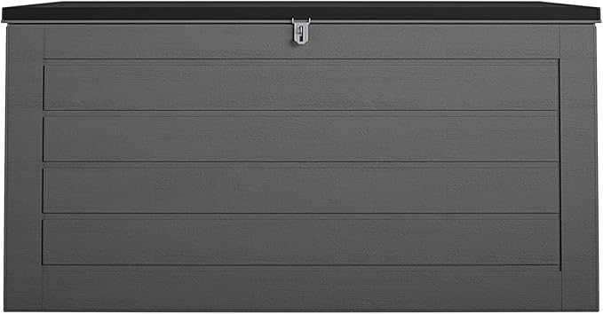 Cosco Outdoor Living 88180BGY1E Cosco Outdoor Patio Storage, Extra Large, 180 Gallons, Charcoal Deck Box, Black/Gray - Image 9