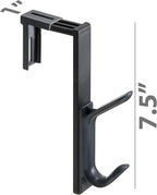 Officemate Double Coat Hooks for Cubicle Panels, Adjustable, Comes in 2 Pack - Image 5