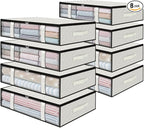 StorageRight Under Bed Storage Bins, Breathable Organizer by StorageRight