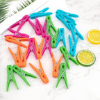 72Pcs Plastic Clothes Pins, Beach Towel Clips Small Heavy Duty, Laundry Clips - Image 4