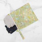 Bumkins Waterproof Wet Bag for Baby, Swim Suit, Cloth Diapers, Pump Parts - Image 7