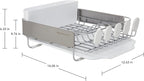 KitchenAid Compact Satin Wire Rust Resistant, Expandable Dish Rack - Image 6