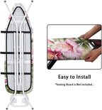 ZDCUSTOM Flower Hummingbird Ironing Board Cover Iron Board Cover Large Fits All - Image 4