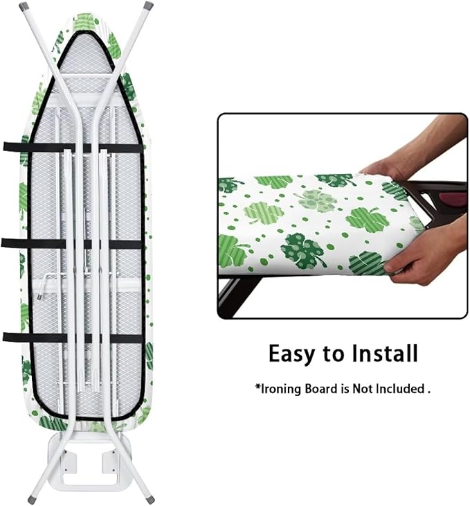 Lucky Leaf Iron Board Cover and Pad Standard Size Ventilate Extra Wide Ironing - Image 5