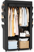 Portable Closet for Hanging Clothes, Portable Wardrobe Closet by BRFOYU