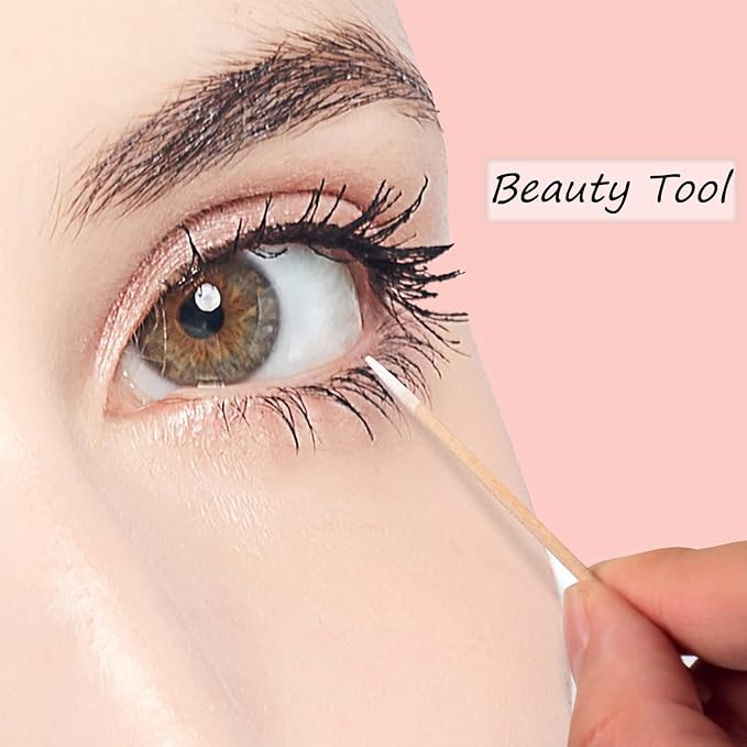 1600pcs Microblading Cotton Swab, 4 Inch Cotton Swabs Pointed Tip, Cotton Swabs - Image 6
