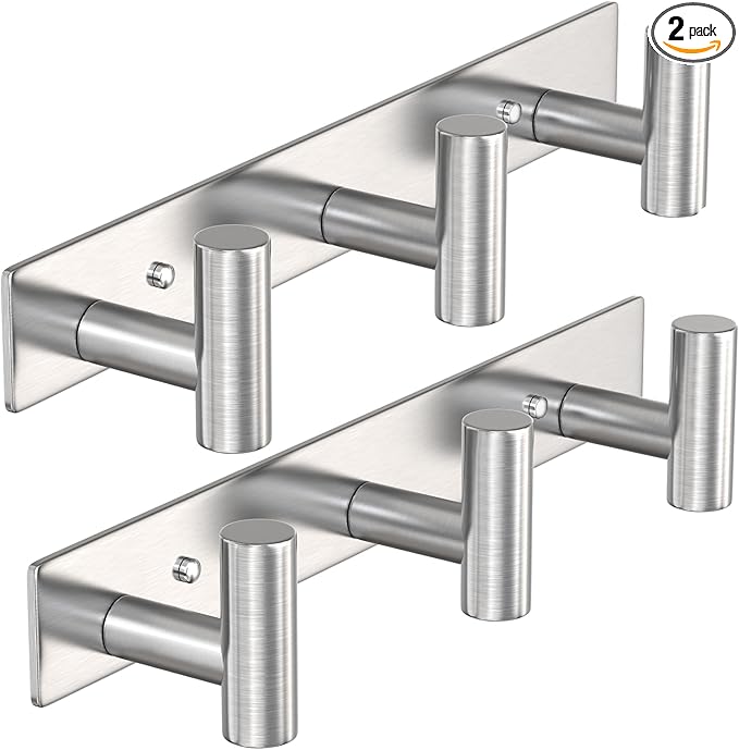 VAEHOLD Silvery Hat and Coat Wall Mount Rack by VAEHOLD