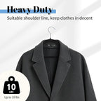 Smartor Black Velvet Hangers 60 Pack, Space Saving Clothes Hangers - Image 6