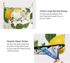 Lemon Branch Flower Hanging Laundry Hamper Door Hampers Bag Basket - Image 4