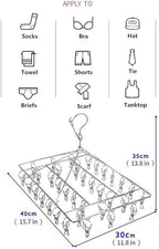 Stainless Steel Sock Drying Rack - Image 4