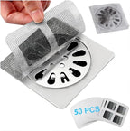 50 Pack Disposable Shower Drain Hair Catcher - Image 9