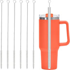 6 Pack Straw Cleaner Brush for Stanley, Reusable Extra Long Straw Cleaner for by Ajedrmy