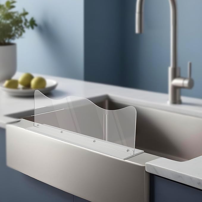 Beautyflier Splash Guard for Kitchen Sink Area Placed, Premium Kitchen Sink by Beautyflier