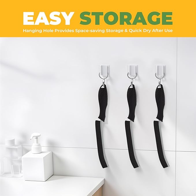 Cleaning Brush - 3 Pcs Hard Bristle Crevice Cleaning Brush, Grout Brush - Image 7