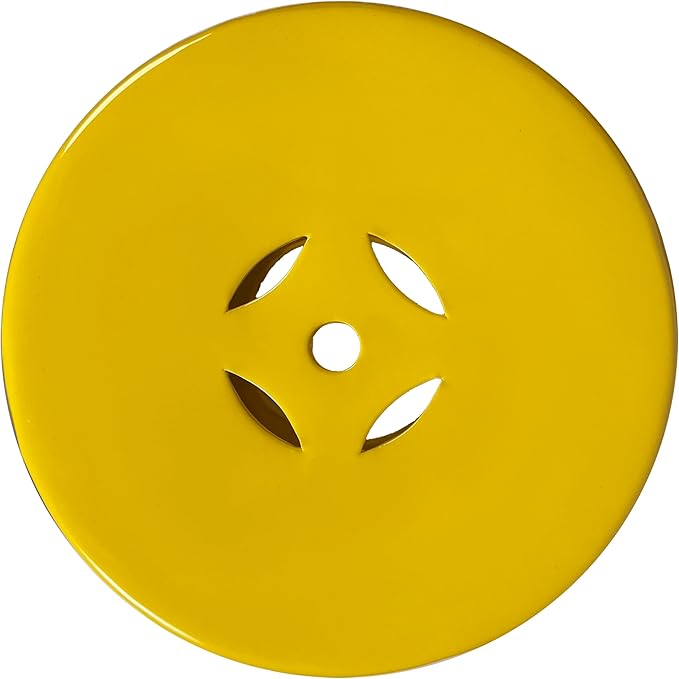 JONATHAN Y TBL1022E Lucky Coins 16" Chinese Ceramic Drum Indoor/Outdoor Garden Stool Bohemian, Coastal, Cottage, French Country, Traditional, for Living Room, Garden Room, Patio, Matte Yellow - Image 9