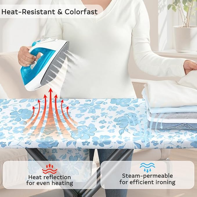 FIOBEE Ironing Board Cover and Pad Extra Thick Iron Board Pad - Image 2