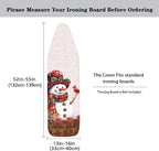 Robin Snowman Ironing Board Cover Standard Size Christmas Iron Board Cover - Image 5