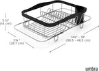 Umbra Sinkin Dish Drying Rack – Drainer - Image 3