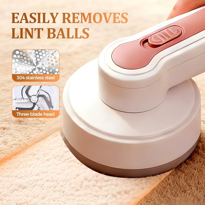 Electric Fabric Shaver and Lint Remover, 2026 New Rechargeable Lint Shaver - Image 4