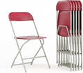 Flash Furniture Hercules Series Plastic Folding Chair - Red - 6 Pack 650LB Weight Capacity Comfortable Event Chair-Lightweight Folding Chair by FlashFurniture