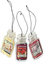 Yankee Candle Car Jar Ultimate 3-Pack, Vanilla Cupcake, Home Sweet Home by YankeeCandle
