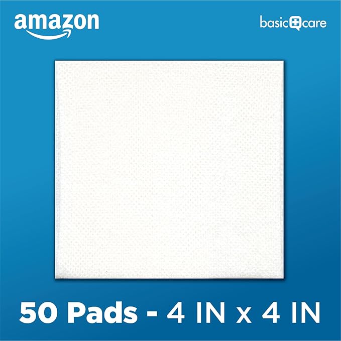 Amazon Basic Care Gauze Pads, 4x4 inches Sterile Medical Wound Dressing Sponges - Image 6