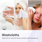 HOMEXCEL Microfiber Washcloths 12 Pack, Highly Absorbent and Soft Face Towel - Image 6
