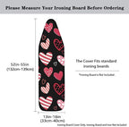 Love Heart Ironing Board Cover Valentines Day Ironing Board Dust Cover Standard - Image 5
