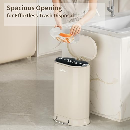 MRBIN Metal Kitchen Trash Can - Image 2