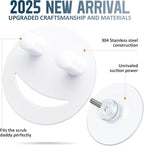 Stainless Steel Smiley Face Sponge Holder, Kitchen Accessories Decor - Image 2