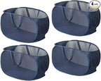 4 Pcs Mesh Popup Laundry Hamper, Opening Laundry Basket, Popup Laundry Basket by LATERONON