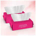 FACEMADE 100 Count Disposable Face Towels, Ultra Thick Face Towelettes by FACEMADE