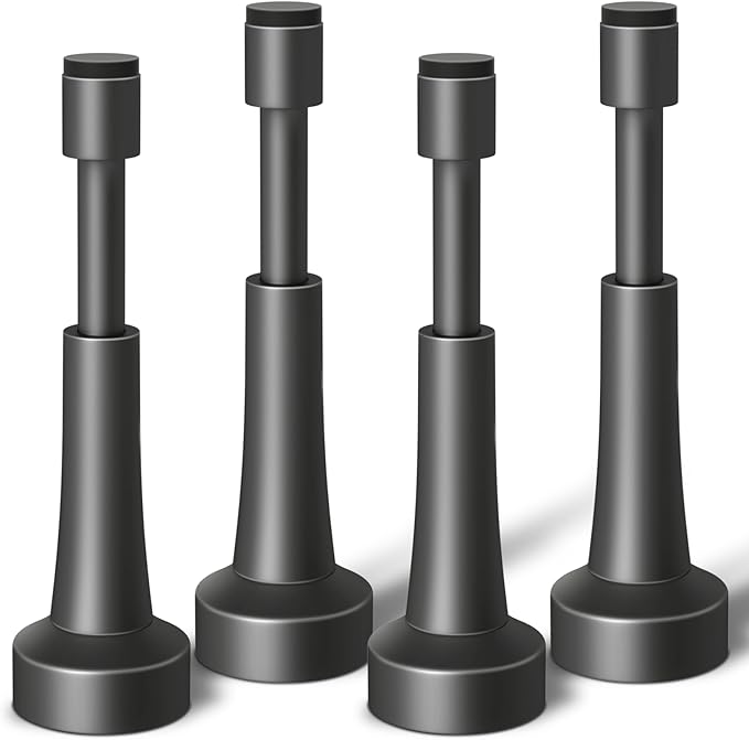 4PCS Spring Door Stoppers for Wall by brieieziy