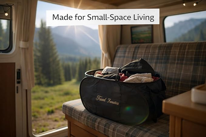 Travel Fanatics Collapsible Laundry Basket - Image 5