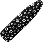 White Dog Paws Ironing Board Cover Heat Reflective Iron Pad by Pzuqiu