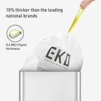 EKO 4 Gallon / 10-15 Liter, Extra-Strong Unscented Garbage Bags, Easy-Dispense - Image 5