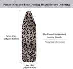 Black Leopard Print Ironing Board Pad and Cover Standard Ironing Board Cover - Image 5