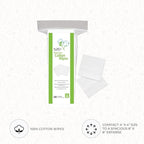 ForPro Professional Collection Premium Cotton Wipes, 100% Cotton, Extra-Soft - Image 4