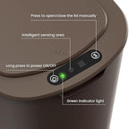 Cesun Bathroom Trash Can with Lid, 5 Gallon Motion Sensor Trash Can, Small - Image 5