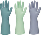 Rubber Kitchen Dishwashing Gloves by Yunaeduo