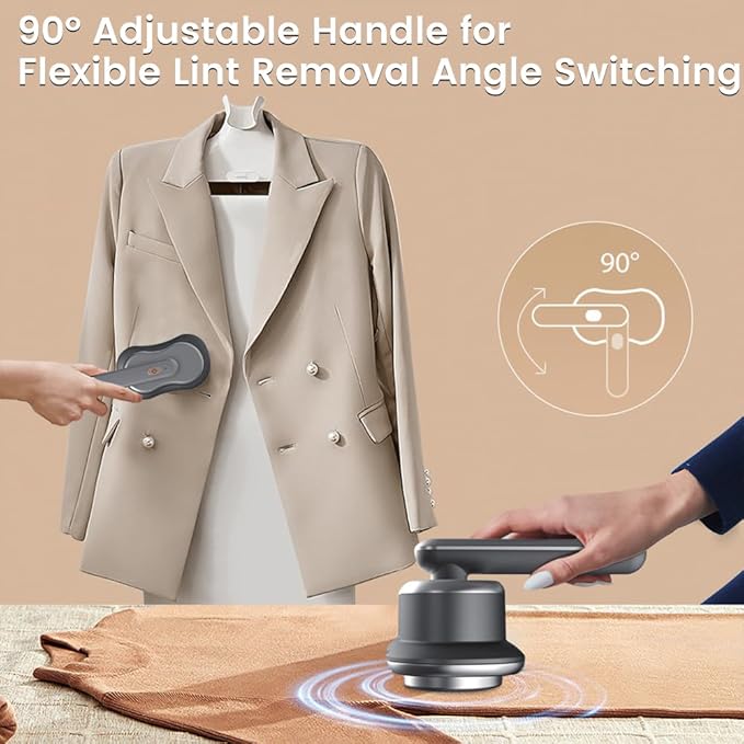Fabric Shaver and Lint Remover, Sweater Defuzzer - Image 3