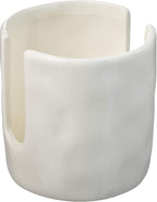 Mud Pie Kitchen Dish Sponge Holder Caddy, Off White - Image 2