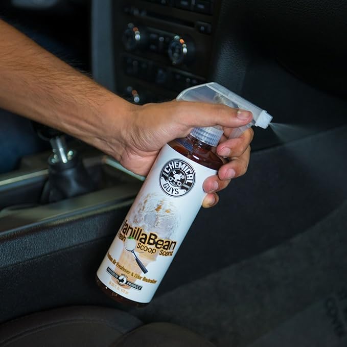 Chemical Guys AIR23116 Vanilla Bean Fresh Scoop Scent Air Freshener & Odor - Image 4