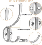 14 Pack Coat Hooks Wall Mounted - Image 3