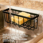 JANE'S CUTIE Kitchen Sink Sponge Holder, Kitchen Sink Sponge Rack, Sink Box - Image 4
