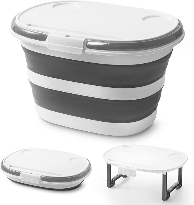 Lesipee Upgraded 16L Collapsible Mop Bucket by Lesipee