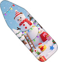 Nuxovilar Ironing Board Cover Winter Snowman Pattern Polyester 15x54 Inches by Nuxovilar